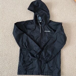 Columbia Kids Black rain Jacket